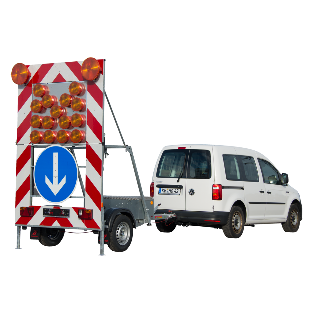 Fahrbare Absperrtafel FA 2